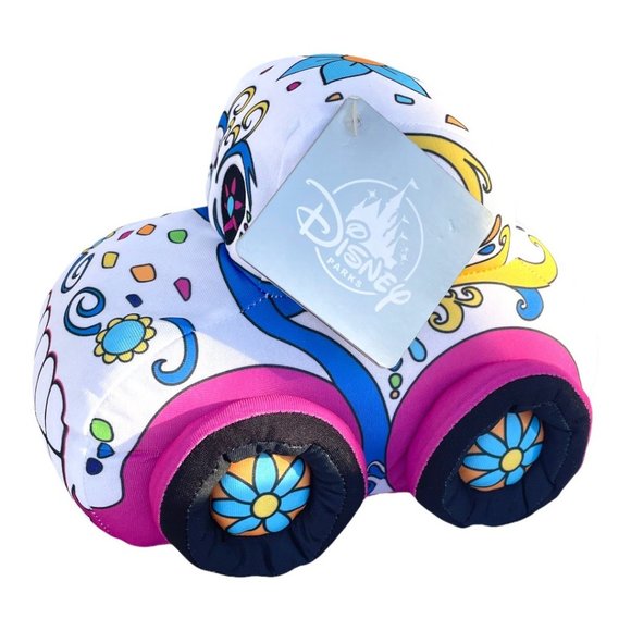 Disney Parks Coco Day of The Dead Skull Sugar Car Plush - Picture 8 of 10